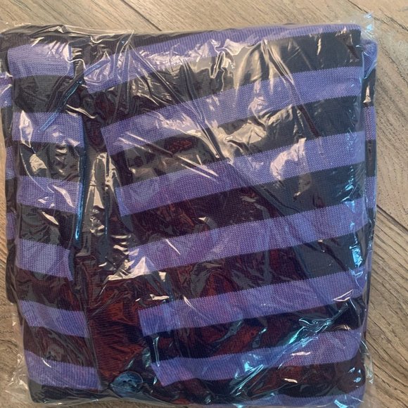 NWT ISAAC MIZRAHI SINGLE BUTTON STRIPED CARDIGAN SWEATER DARK NAVY LARGE - Picture 13 of 13